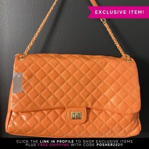 Chanel-Style Quilted Handbag